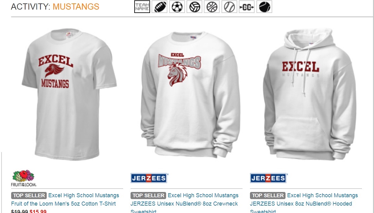 Excel High School School store image