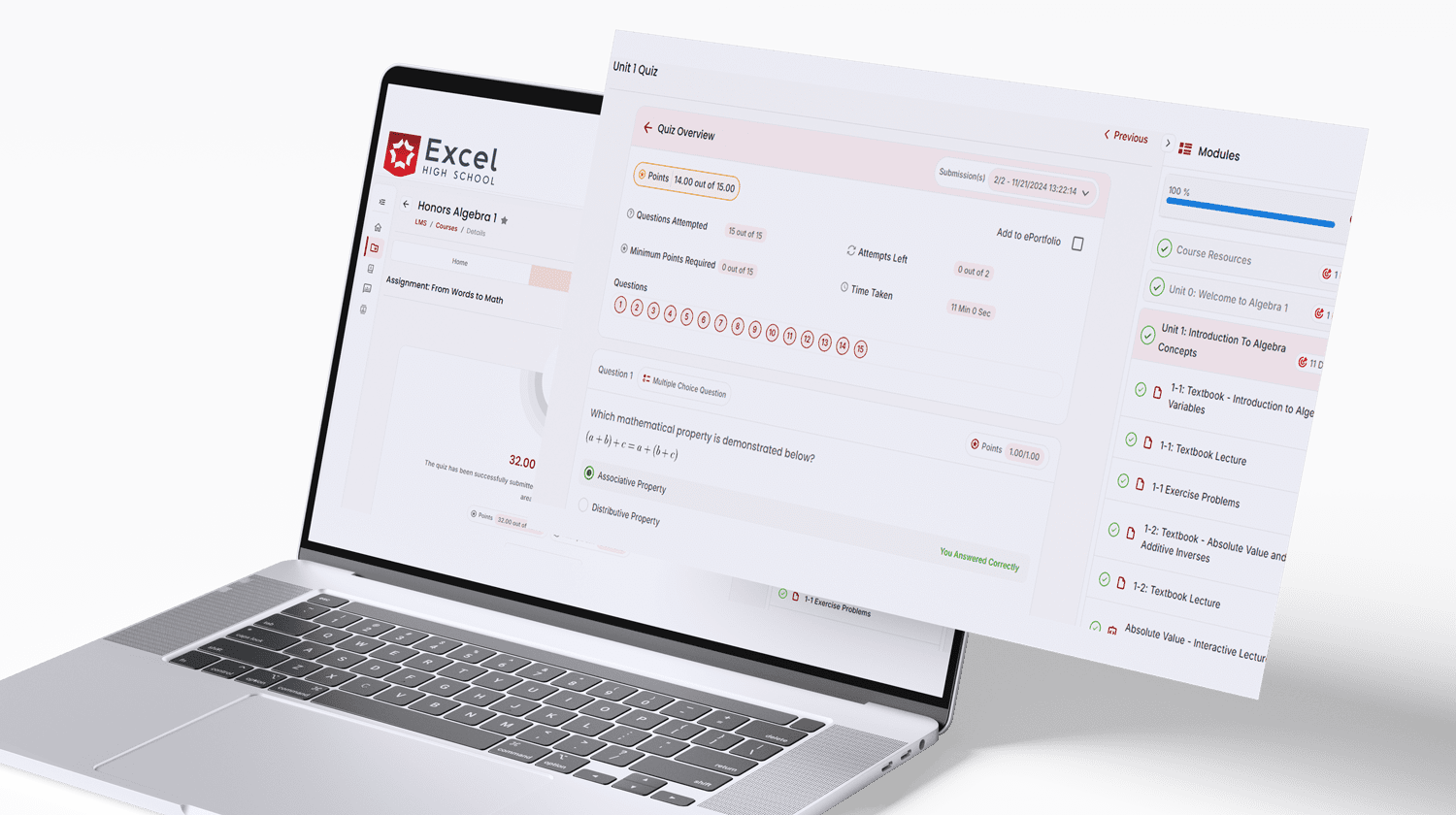 LS-Submissions-Quiz Web developer at desk